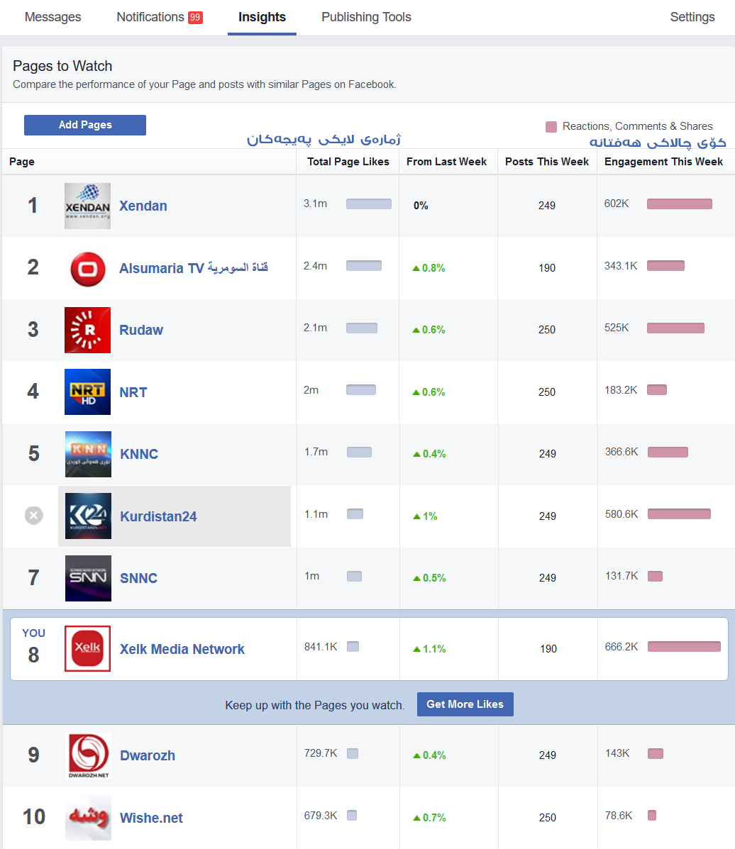 Online Marketing in Iraq Facebook Insights